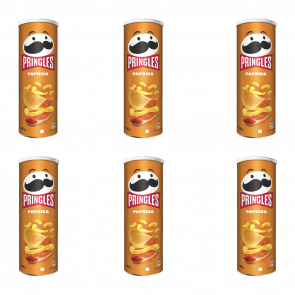 Набір Чипси 1шт 6шт Pringles Paprika 165g 5053990161669