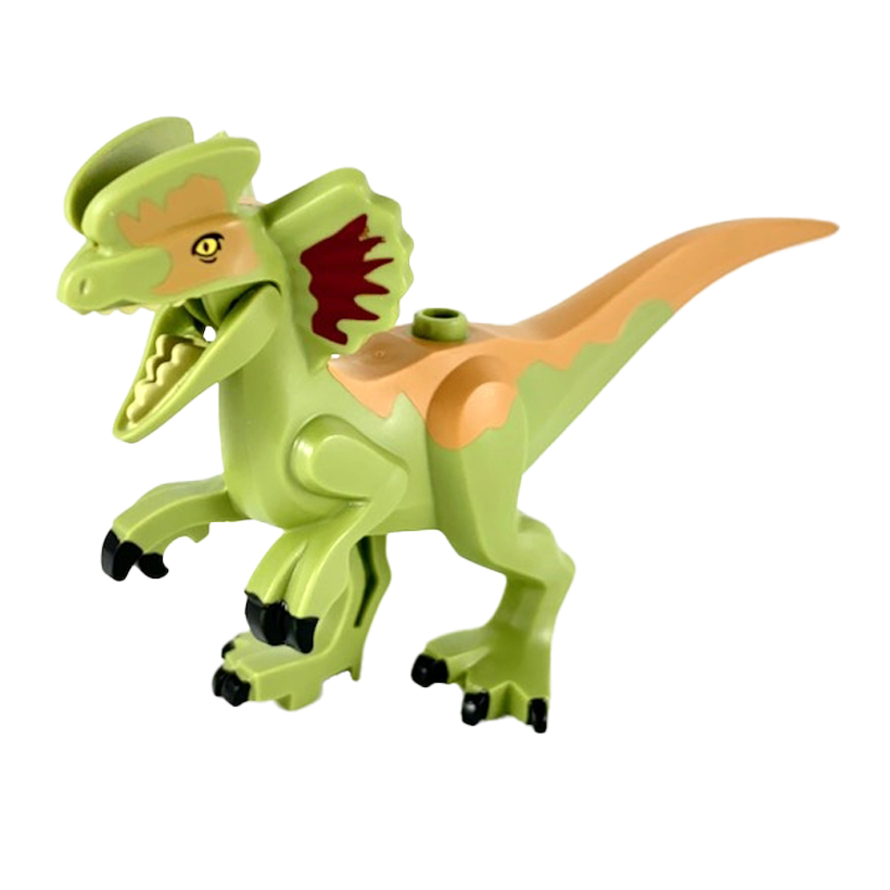 Фигурка Lego Динозавр Dilophosaurus Second Version Animals dilo03 Olive Green Б/У - Retromagaz
