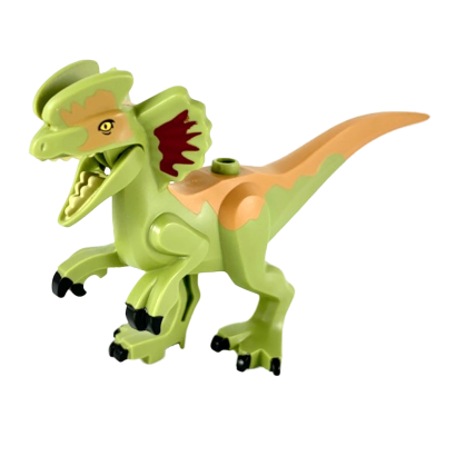 Фигурка Lego Динозавр Dilophosaurus Second Version Animals Dilo03 Olive Green Б/У - Retromagaz