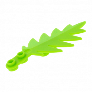 Растение Lego Листья Tree Palm Leaf Small 8 x 3 6148 6298821 Lime 2шт Б/У - Retromagaz