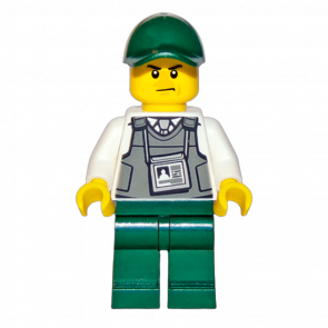 Фигурка Lego 973pb2917 Mountain Armored Truck Driver City Police cty0836 Б/У