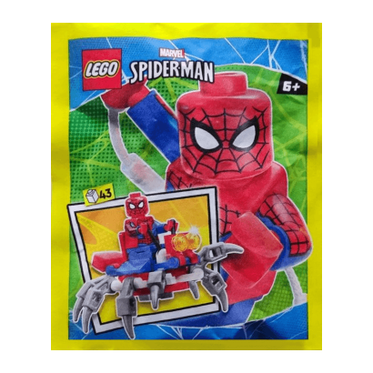 Конструктор Lego Фігурка Spider-Man Spider-Crawler Paper Bag Super Heroes 682404 sh0684 Новий - Retromagaz