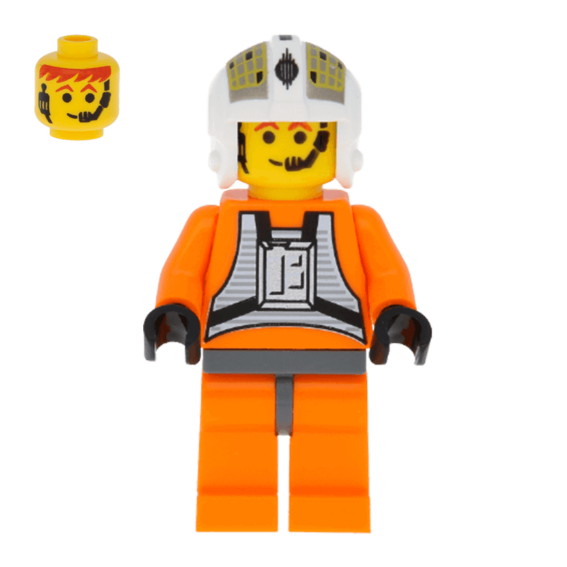 Фігурка Lego Повстанець Pilot Y-wing Jon 'Dutch' Vander Gold Leader Star Wars sw0033 Б/У - Retromagaz