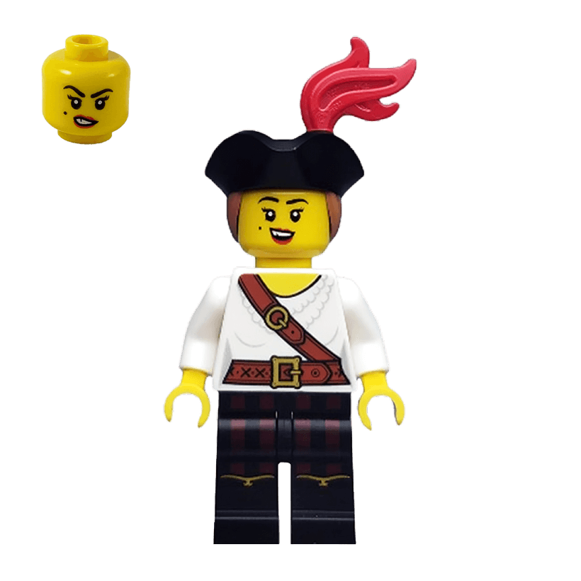 Фигурка Lego Series 20 Pirate Girl Collectible Minifigures col20-5 col362 Б/У - Retromagaz