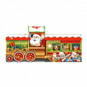 Адвент-Календарь Kinder Поезд Паровоз Train Advent-Calendar 221g - Retromagaz