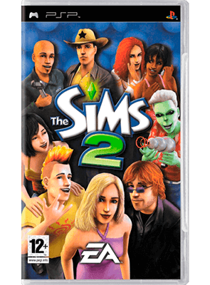 Игра Sony PlayStation Portable The Sims 2 Английская Версия + Коробка Б/У Хороший