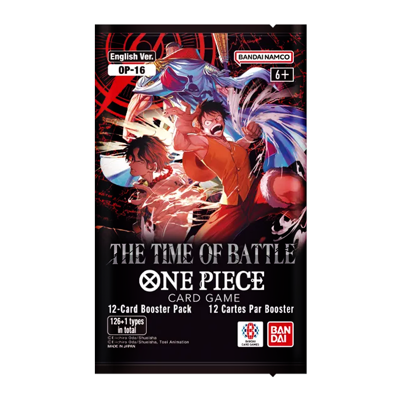 Картки Bandai Колекційна Гра One Piece Card Game OP16 The Time Of Battle Booster - Retromagaz
