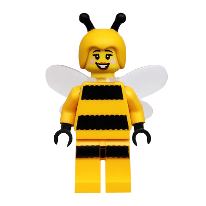 Фігурка Lego Collectible Minifigures Series 10 Bumblebee Girl col151 1 Б/У Нормальний - Retromagaz