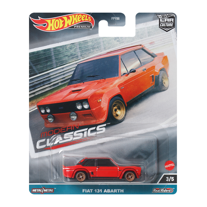 Машинка Premium Hot Wheels Fiat 131 Abarth Modern Classics 1:64 FPY86/HKC64 Red - Retromagaz