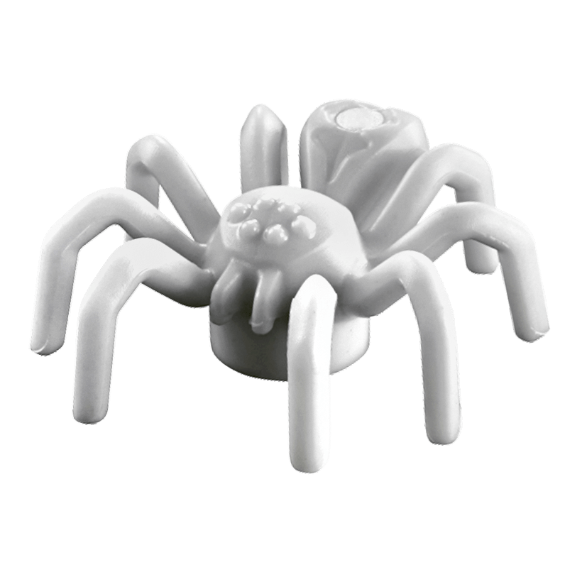 Фигурка Lego Земля Spider with Elongated Abdomen Animals 29111 1 6218845 Glow In Dark White Б/У - Retromagaz
