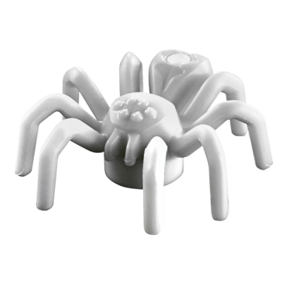 Фигурка Lego Spider with Elongated Abdomen Animals Земля 29111 1 6218845 Glow In Dark White Б/У - Retromagaz