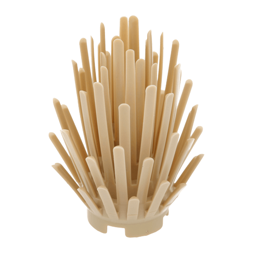Рослина Lego Трава Plant Prickly Bush 2 x 2 x 4 6064 52208 91941 6138081 Tan Б/У - Retromagaz