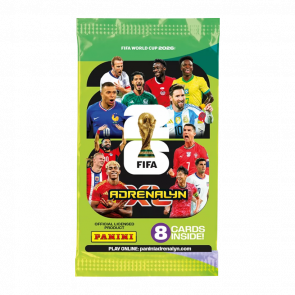 Картки FIFA World Cup 2026 Adrenalyn XL 8 карток в пакеті Panini - Retromagaz