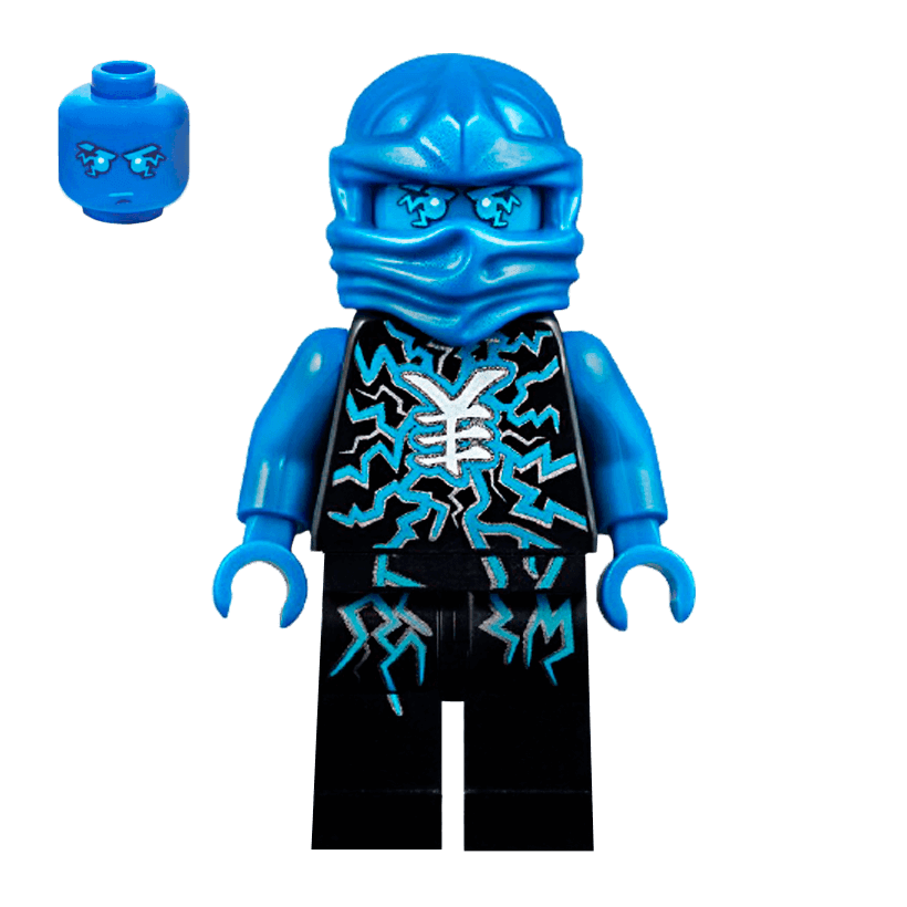 Фигурка Lego Ninja Jay Airjitzu Ninjago njo0160 70740 Б/У - Retromagaz