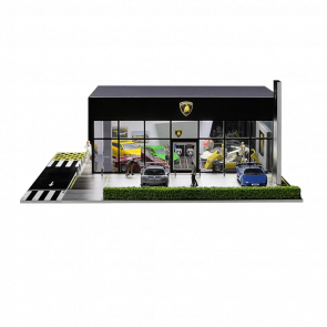 Диорама G-Fans Lamborghini Display Center 1:64 710034 Black - Retromagaz