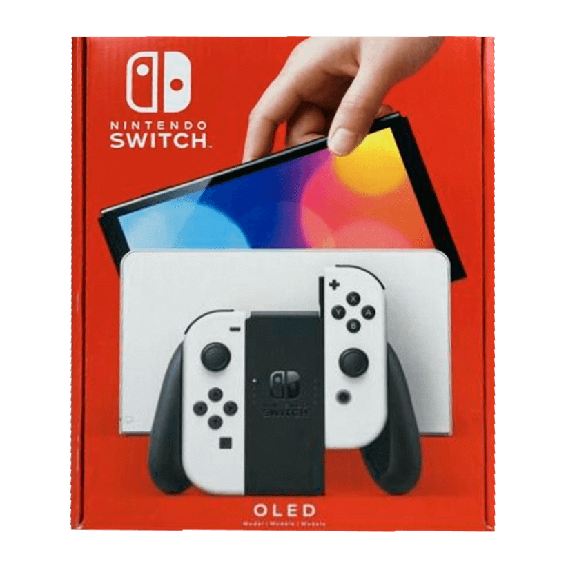Коробка Nintendo Switch OLED Model White Б/У - Retromagaz