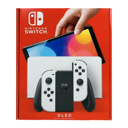 Коробка Nintendo Switch OLED Model White Б/У - Retromagaz