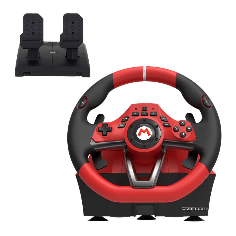 Кермо Hori Switch Mario Kart Racing Wheel Apex Red Новий - Retromagaz
