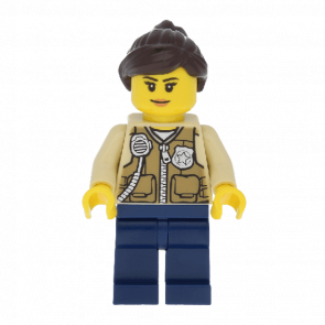 Фігурка Lego Police 973pb1886 Swamp Officer Female City cty0548 Б/У - Retromagaz