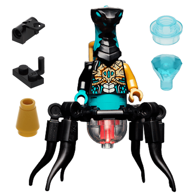 Фігурка Lego Serpentine Glutinous Ninjago njo0751 Б/У - Retromagaz