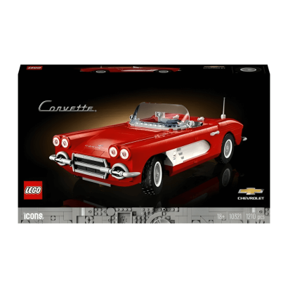 Конструктор Lego Corvette Icons 10321 Новий - Retromagaz