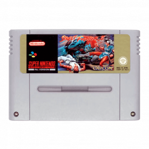 Игра Street Fighter II Europe Nintendo SNES Б\У