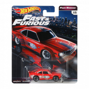Машинка Premium Hot Wheels Mazda RX-3 Fast & Furious GHH20 Red Новый