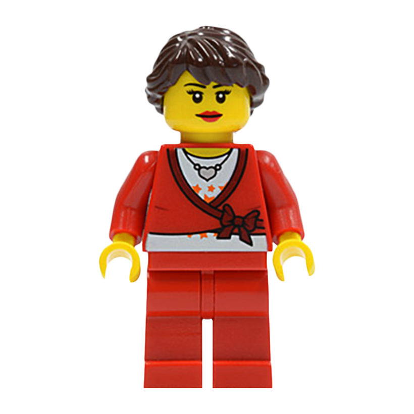Фигурка Lego People 973pb0580 Nature's Fury Female City fst017 1 Б/У - Retromagaz