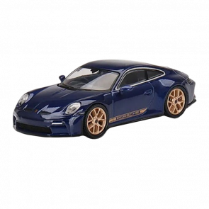 Машинка Premium MINI GT Porsche 911 (992) GT3 Touring 1:64 Blue - Retromagaz