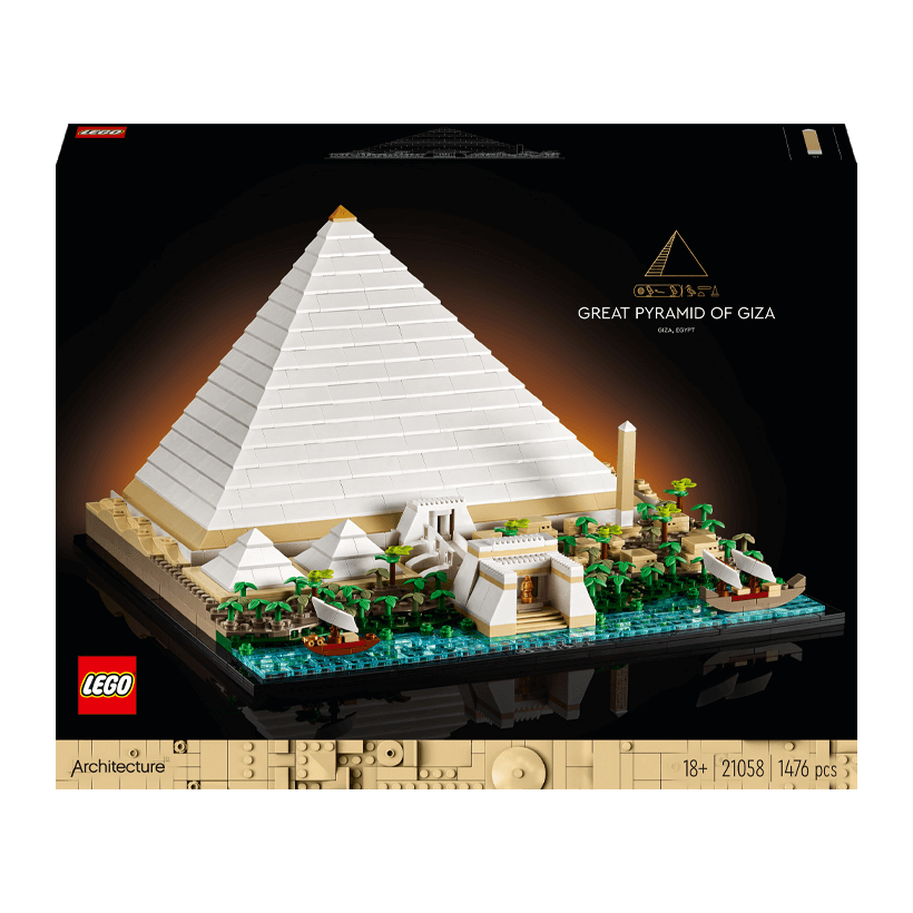 Конструктор Lego Great Pyramid of Giza Architecture 21058 Новий - Retromagaz