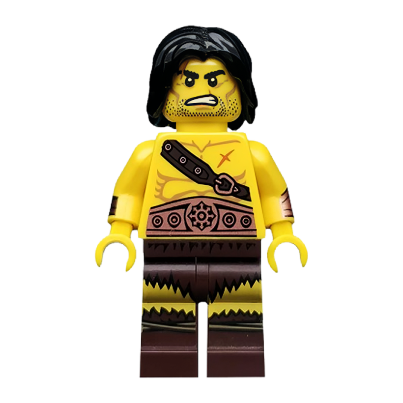 Фигурка Lego Series 11 Barbarian Collectible Minifigures col11-1 col163 Б/У - Retromagaz