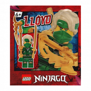 Конструктор Lego Фигурка Lloyd Foil Pack #9 Crystalized Hair Ninjago 892292 njo785 Новый - Retromagaz