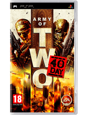 Игра Sony PlayStation Portable Army of Two: The 40th Day Английская Версия Б/У