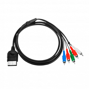 Кабель Аудио - Видео RMC Xbox Original Component Cable Black 1.75m Б/У Хорошее