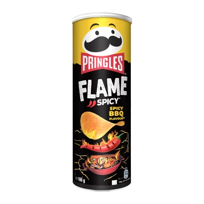 Чипсы Pringles Flame Spicy BBQ 160g - Retromagaz