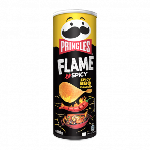 Чіпси Pringles Flame Spicy BBQ 160g - Retromagaz