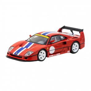 Машинка Premium Tarmac Works Ferrari F40 LM Red GLOBAL64 1:64 T64-075-RE2 Red - Retromagaz