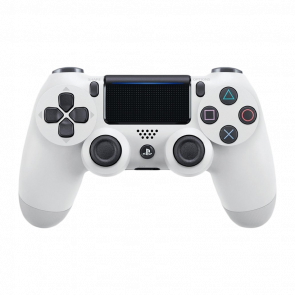 Геймпад Бездротовий Sony PlayStation 4 DualShock 4 Version 2 White Б/У - Retromagaz