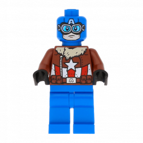 Фігурка Lego Super Heroes Marvel Captain America Pilot sh374 1 Б/У Відмінний