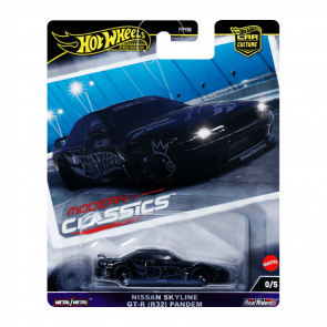 Машинка Premium Hot Wheels Nissan Skyline GT-R (R32) Pandem Chase Modern Classics 1:64 HRW01 Black