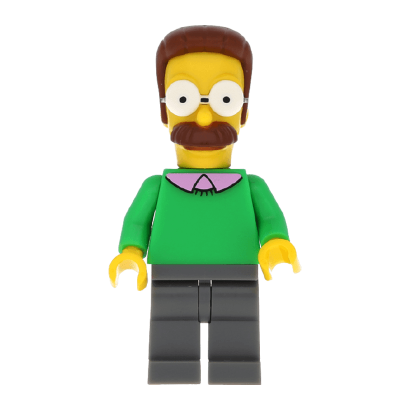 Фигурка Lego Cartoons Simpsons Ned Flanders sim013 1 Б/У Нормальное - Retromagaz