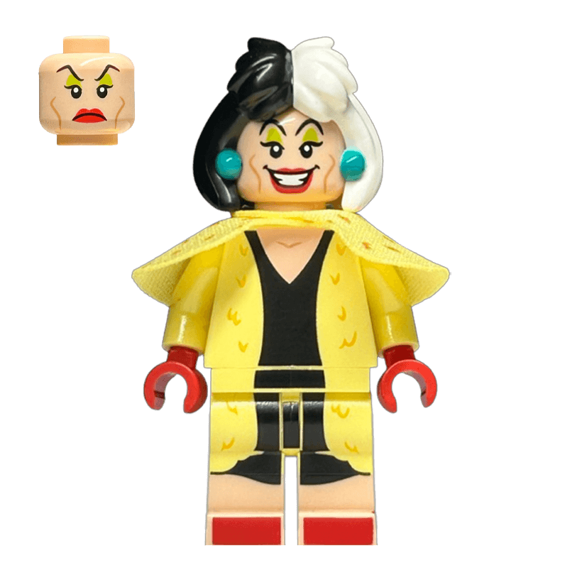 Фигурка Lego Disney Cruella de Vil 100 Cartoons coldis100-13 dis104 Б/У - Retromagaz