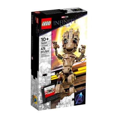 Набір Lego Я є Грут Super Heroes 76217 Новий - Retromagaz