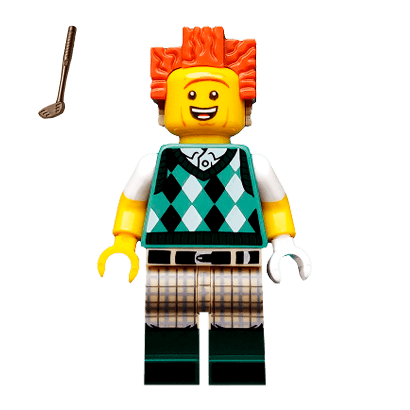 Фигурка Lego The Lego Movie President Business Gone Golfin' Cartoons coltlm2-12 Новый - Retromagaz