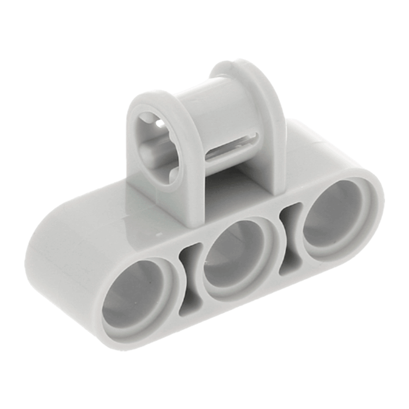 Technic 10шт Lego Соединитель Перпендикулярный 3L 63869 42191 4538007 6331441 Light Bluish Grey Б/У - Retromagaz