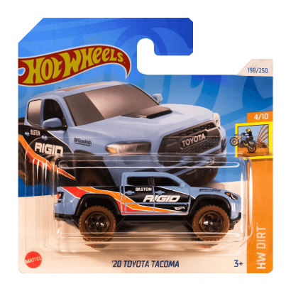 Машинка Базова Hot Wheels '20 Toyota Tacoma Dirt 1:64 HTB27 Blue - Retromagaz