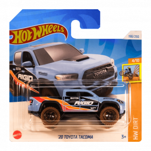 Машинка Базовая Hot Wheels '20 Toyota Tacoma Dirt 1:64 HTB27 Blue - Retromagaz