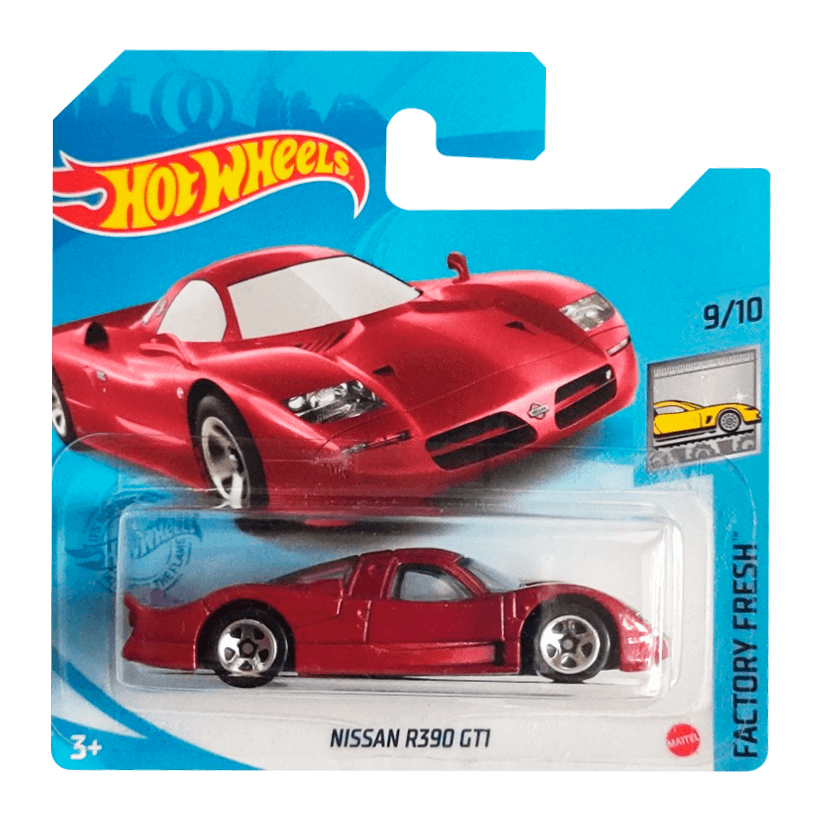 Машинка Базовая Hot Wheels Nissan R390 GTI Factory Fresh 1:64 GTB74 Red - Retromagaz