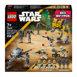 Конструктор Lego Без Фигурок Боевой Отряд Бойцов-Клонов 327-го Галактического Корпуса Star Wars 75431 Новый - Retromagaz