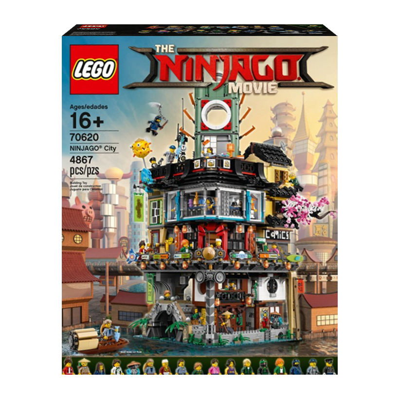 Конструктор Lego Ниндзяго Сіті City Ninjago 70620 Новий - Retromagaz
